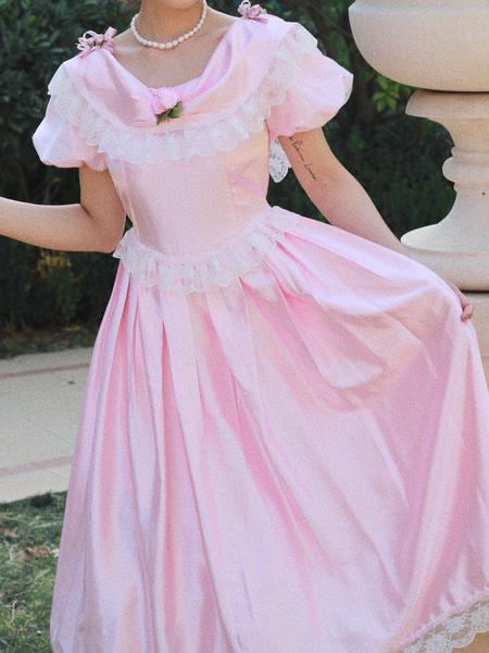 Pink Victorian Dress