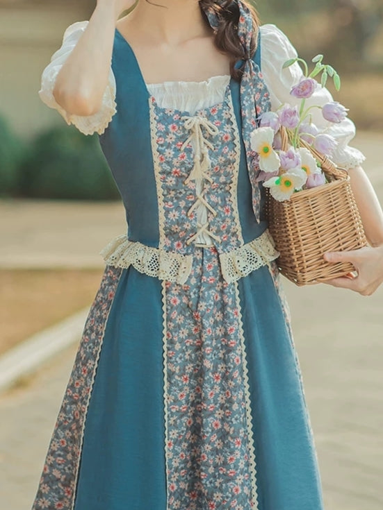 Bavaria's Spring Set (Top + Skirt)