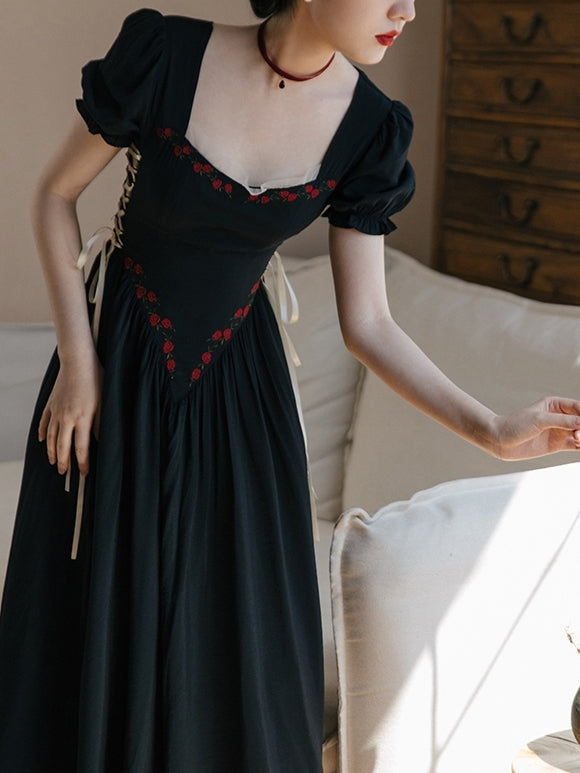 The Shadow of Roses Dress