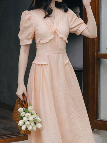 50's Style One-piece Crop Top Dress – Jasmine's Vintage Closet