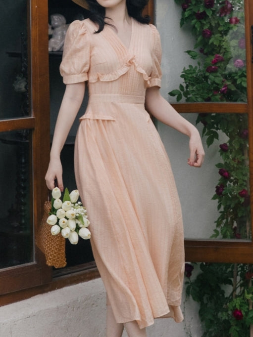 Miss Peachy Dress