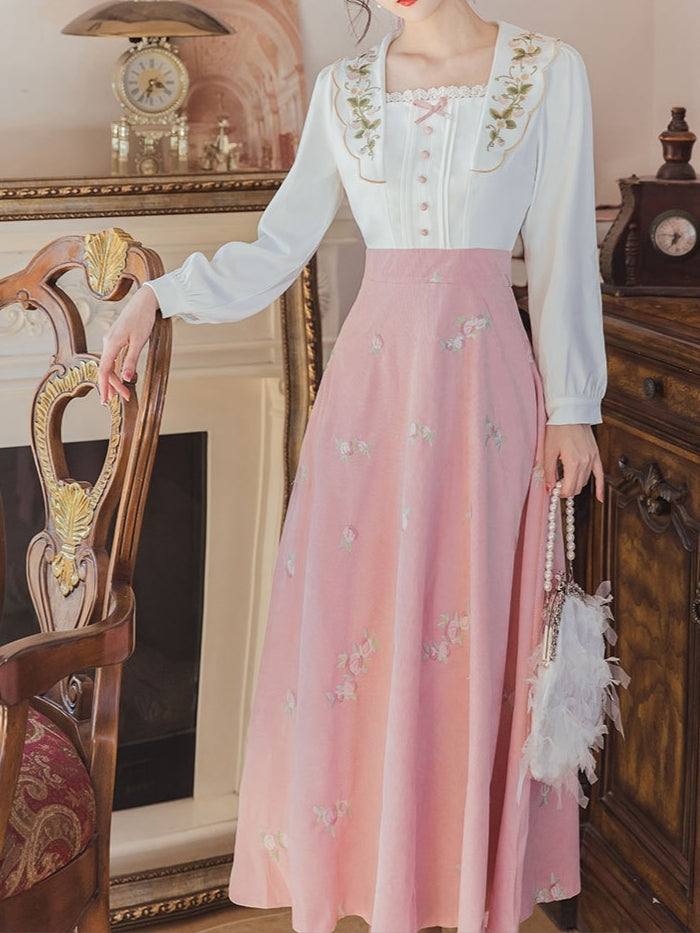 Pink Jasmine One-piece Dress