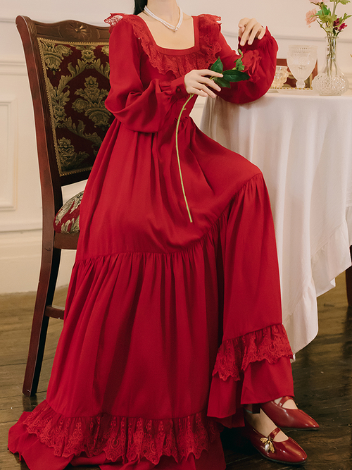 Red Rose Fairy Dress